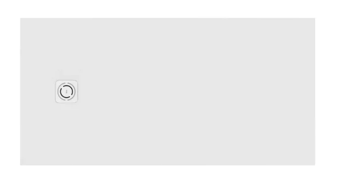 Roca Terran-n Superslim Stonex Rectangular Shower Tray 2000 X 1000mm - White product image - Image 1