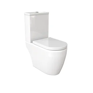 Saneux Uni Close Coupled Open Back Wc Pan - Rimless