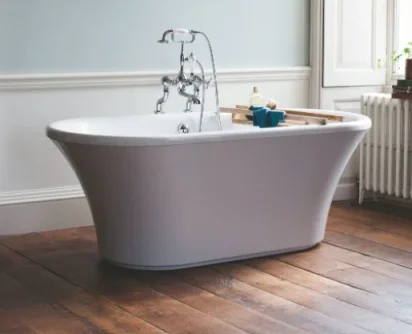 Burlington Brindley Soak Tub 1700 X 750mm (incl. Feet) product image - Image 1