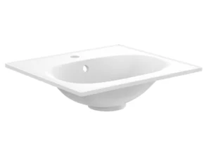 Crosswater Furniture Basin 700 1 Tap Hole Matt White