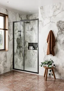 Crosswater 6mm Slider Single 1500 Matt Black