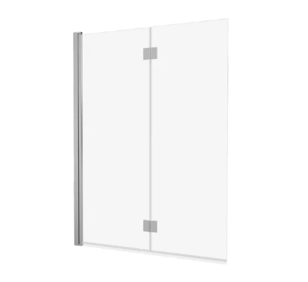 Crosswater Asura Fully Folding Bath Screen Chrome product image - Image 1