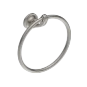 Burlington Guild Towel Ring Brushed Nickel
