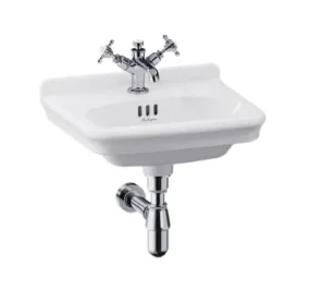 Burlington Guild Cloakroom Basin 450mm 1th White product image - Image 1