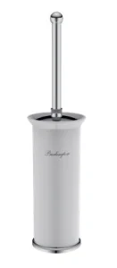 Burlington Freestanding Toilet Brush Holder Chrome