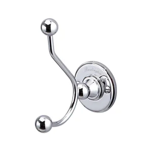 Burlington Double Robe Hook Chrome