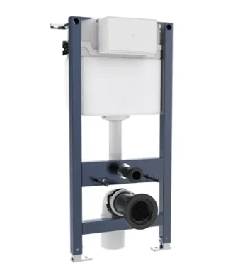 Britton Wc Support Frame 0.98m Height (with Dual Flush Concealed Cistern & Installation Kit) product image - Image 1