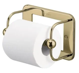 Burlington Wc Roll Holder Gold product image - Image 1