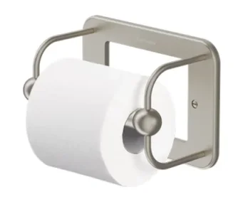 Burlington Wc Roll Holder Brushed Nickel product image - Image 1