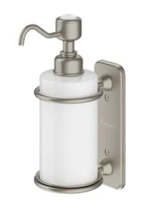 Burlington Single Soap Dispenser Brushed Nickel