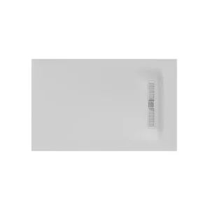 Crosswater Vito Rectangle Shower Tray 900 x 1200 25mm Matt White