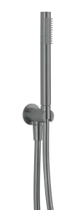 Crosswater 3ONE6 Design Shower Handset Hose & Wall Outlet Stainless Slate