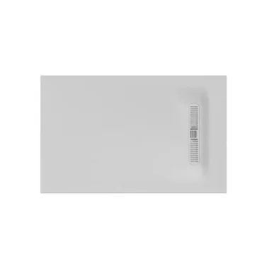 Crosswater Vito Rectangle Shower Tray 800 x 1100 25mm Matt White product image - Image 1