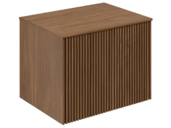 Crosswater Limit Single Drawer Unit 600 Royal Walnut product image - Image 1