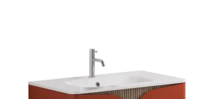 Crosswater Tambour Basin 1TH 800 White