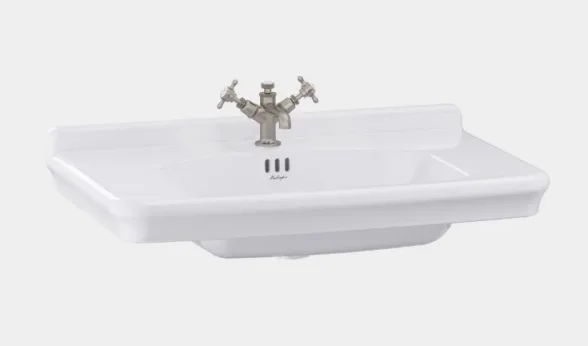 Burlington Guild Basin 850mm 1th White product image - Image 2