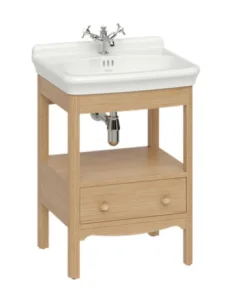 Burlington Guild Floor Standing Vanity 620mm Light Oak