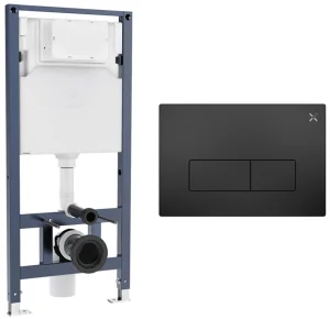 Crosswater Mpro Frame Set 2 Matt Black