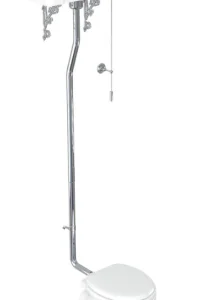 Burlington High Level Flush Pipe Kit Chrome