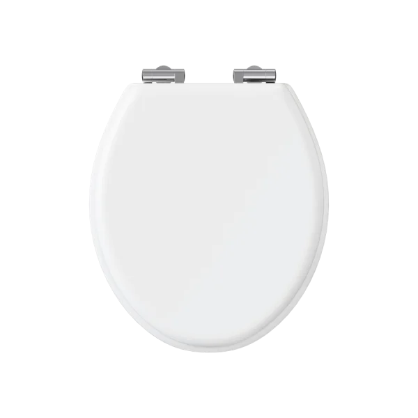 Burlington Guild Soft Close Toilet Seat Varley White