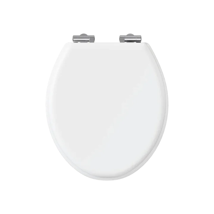 Burlington Guild Soft Close Toilet Seat Varley White product image - Image 1