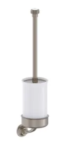 Burlington Guild Toilet Brush Holder Brushed Nickel