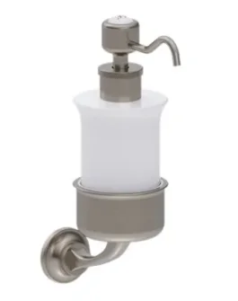 Burlington Guild Soap Dispenser Brushed Nickel product image - Image 1
