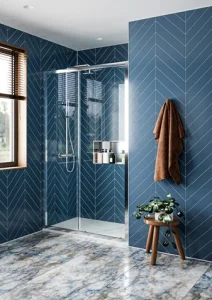 Crosswater Clear 6 Slider Single 1500 Chrome