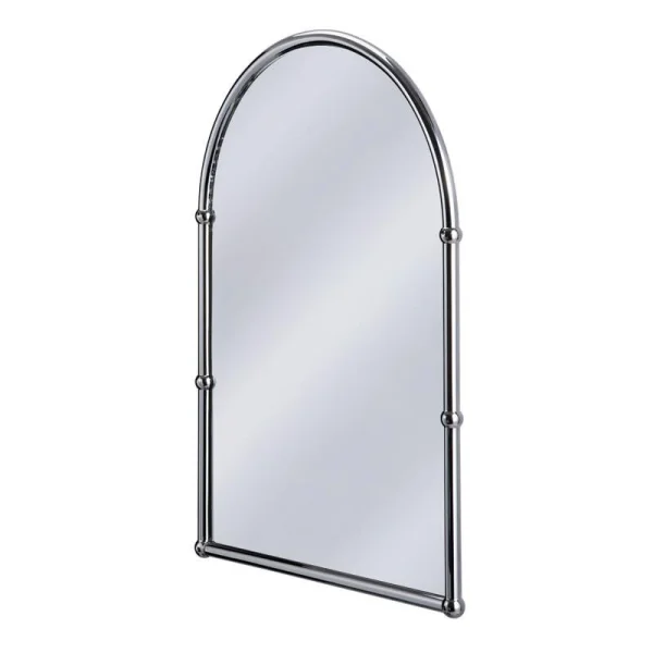 Burlington A9 Arched Chrome Framed Mirror 500 X 700mm