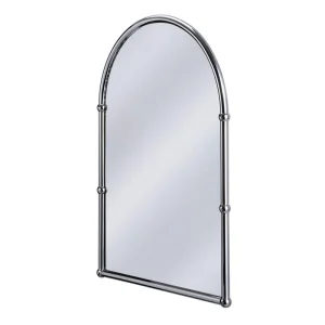 Burlington A9 Arched Chrome Framed Mirror 500 X 700mm