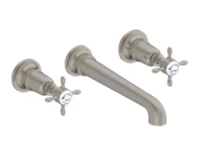 Burlington Guild Bath 3th Set Wall Mounted Brushed Nickel