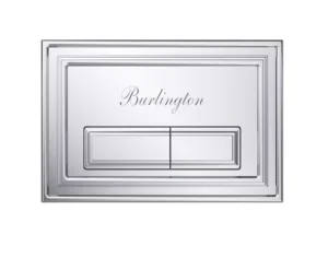 Burlington Traditional Flush Plate Chrome