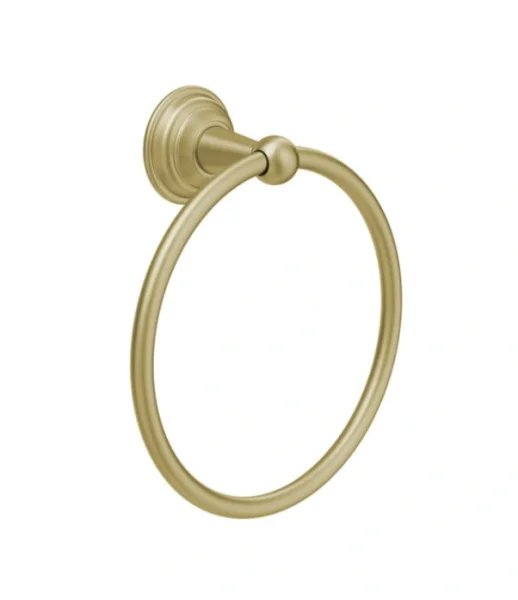 Crosswater Belgravia Towel Ring Brushed Brass