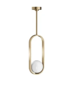 Crosswater Tranquil Pendant Light Brushed Brass