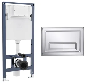 Crosswater Belgravia Frame Set 3 Chrome