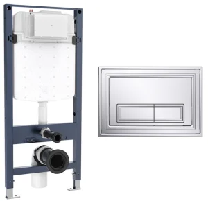 Crosswater Belgravia Frame Set 4 Chrome