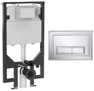 Crosswater Belgravia Frame Set 5 Chrome