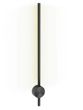 Crosswater Tranquil Pillar Light - Brushed Slate product image - Image 1