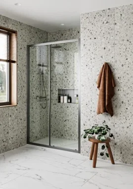 Crosswater 6mm Slider Single 1500 Slate product image - Image 1