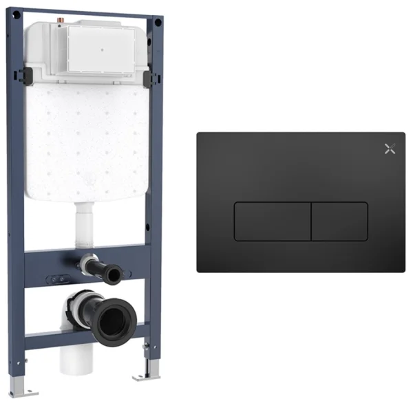 Crosswater Mpro Frame Set 1 Matt Black