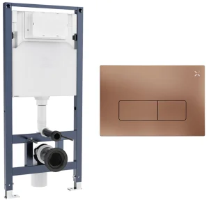 Crosswater Mpro Frame Set 2 Brushed Bronze