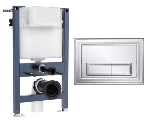 Crosswater Belgravia Frame Set 1 Chrome