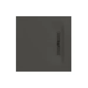 Crosswater Vito Square Shower Tray 900 25mm Matt Grey