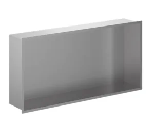 Crosswater Niches 610 X 305mm Brushed Stainless