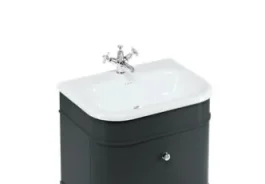 Burlington 65 X 47 X 17 Roll Top Basin With Overflow product image - Image 1