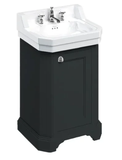 Burlington Edwardian Freestanding Matt Black product image - Image 1
