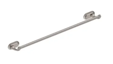 Burlington Guild Towel Rail 600 Brushed Nickel product image - Image 1