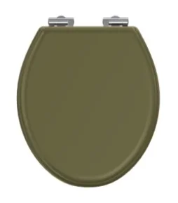 Burlington Guild Soft Close Toilet Seat Carlyle Green product image - Image 1