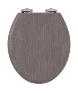 Burlington Guild Soft Close Toilet Seat Dark Oak