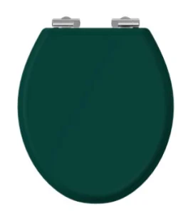 Burlington Guild Soft Close Toilet Seat Matt Green